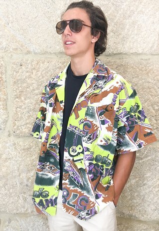 VINTAGE 90'S HAWAIAN SHIRT