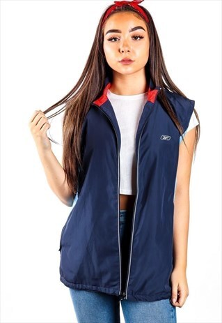 VINTAGE REEBOK SLEEVELESS JACKET J1388