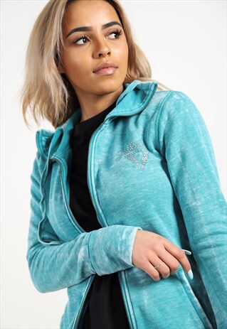VINTAGE GUESS SWEATSHIRT ZIP UP
