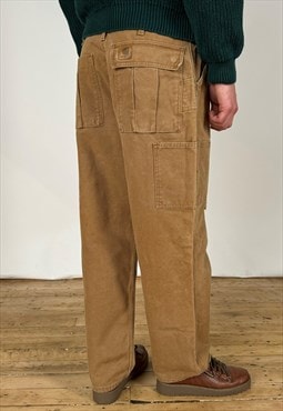 Vintage Carhartt Cargo Pants Men's Tan
