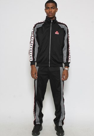 VINTAGE KAPPA TAPE LOGO TRACKSUIT