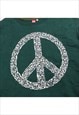 VINTAGE 90'S MIABBAS SWEATSHIRT PEACE HEAVYWEIGHT CREWNECK