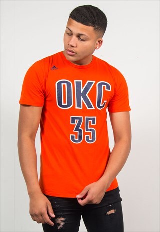 ADIDAS T-SHIRT NBA BASKETBALL OKLAHOMA