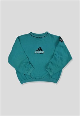 Vintage 90s Adidas Equipment Embroidered Logo Sweatshirt