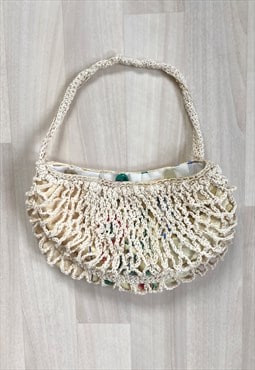 Beige Beach Bag