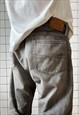 VINTAGE POLO RALPH LAUREN JEANS WASHED DENIM PANTS GREY