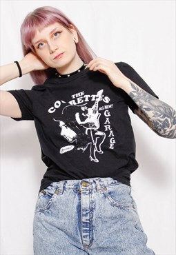 90s grunge y2k vintage The Courettes band merch t-shirt top