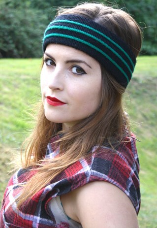 VINTAGE 90S SKI HEADBAND - FESTIVAL - ONE SIZE FITS ALL