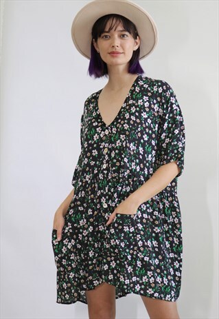 ANNABELLE PREGNANT LOUNGEWEAR COTTON DRESS