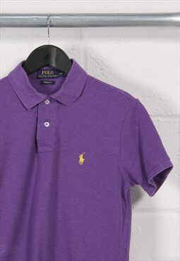 Vintage Polo Ralph Lauren Polo Shirt in Purple Small