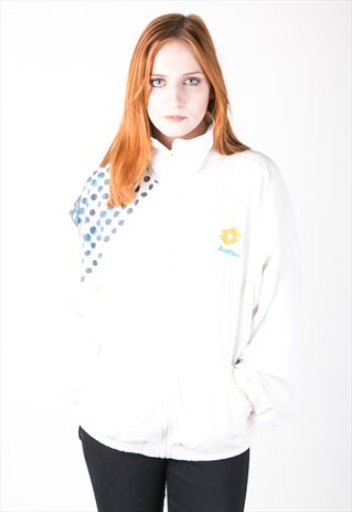 VINTAGE 80S LOTTO SHELLSUIT JACKET