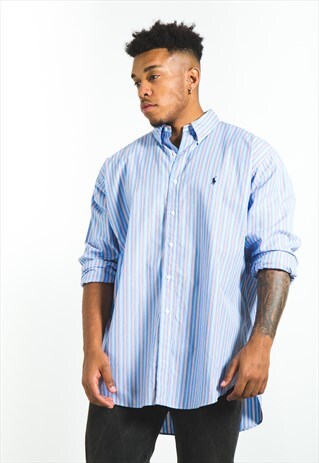VINTAGE 80S CLASSIC POLO RALPH LAUREN SHIRT/ S6264