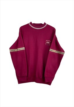 Vintage Rox CLassic Sweatshirt in Burgundy M