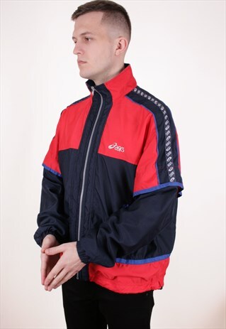 90S VINTAGE ASICS SHELL JACKET AA9402