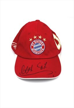 Official Bayern Munich 2007/08 Signed Red Cap