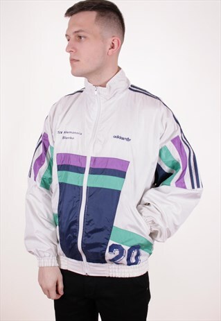 90S VINTAGE ADIDAS SHELL JACKET(AFTER RESTAURATION) AA9092