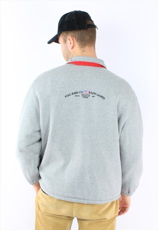 RALPH LAUREN POLO JEANS REVERSIBLE COACH JACKET