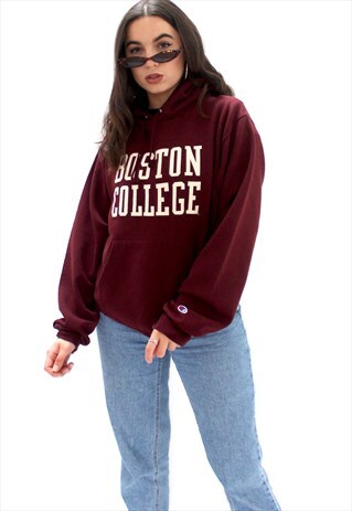 90'S RARE VINTAGE BURGUNDY SWEATSHIRT
