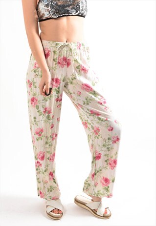 VINTAGE PATTERNED FESTIVAL TROUSERS