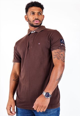 VINTAGE TOMMY HILFIGER POLO T-SHIRT AWT17