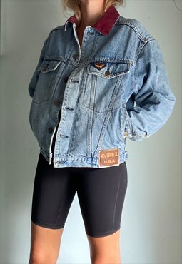 Vintage Avirex USA Denim Jacket