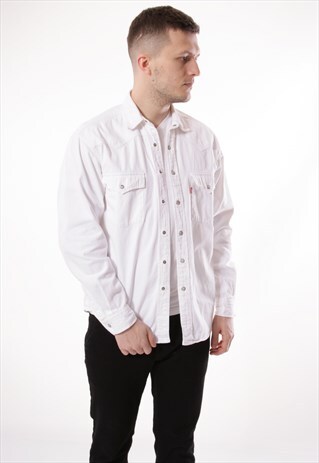 90S VINTAGE VTG RARE LEVIS SHIRT 13160