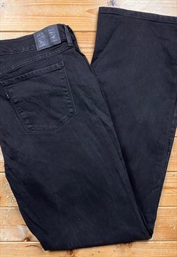 Vintage black Levis 505s denim jeans 37 x 34