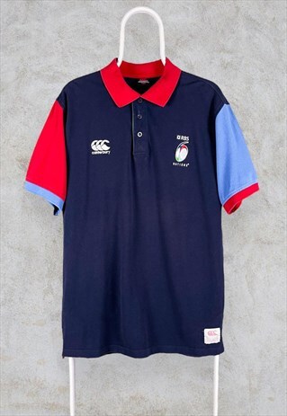 SIX NATIONS RUGBY SHIRT POLO CANTERBURY LARGE
