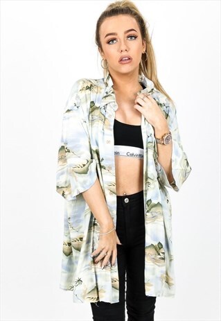 VINTAGE PATTERNED SHIRT S157