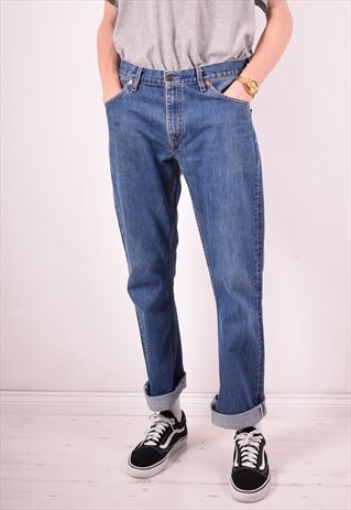 LEVI'S 567 MENS VINTAGE JEANS W33 L31 BLUE 90S