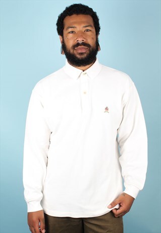 VINTAGE TOMMY HILFIGER LONG SLEEVE POLO ASM1082