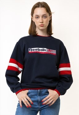 Vintage 90s Reebok Sweatshirt Reebok Large Jumper 19250