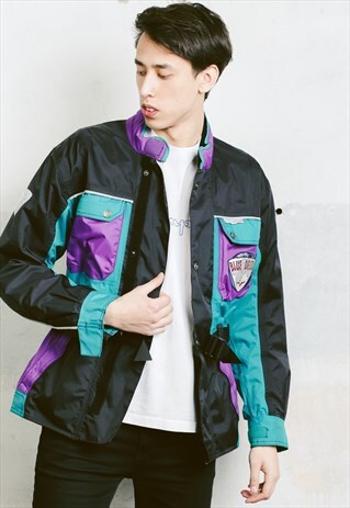 VINTAGE 90S BIKER RACING JACKET