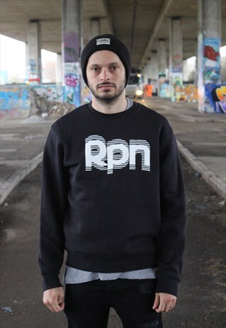 SWEATSHIRT IN BLACK