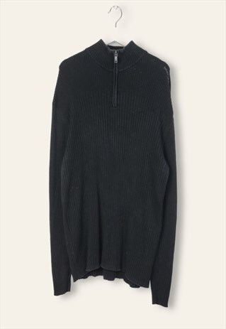 VINTAGE JUMPER DKNY IN BLACK XL