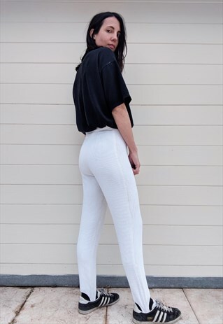 VINTAGE 80S STIRRUP CORDUROY PANTS
