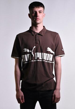 2000S PUMA REPEAT LOGO POLO SHIRT