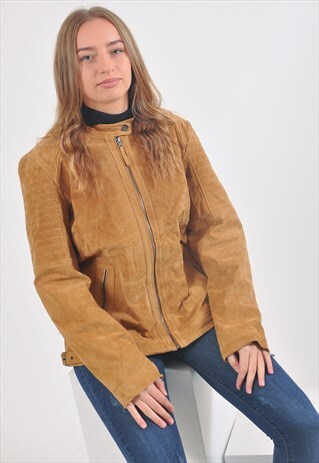 VINTAGE 90'S SUEDE LEATHER JACKET