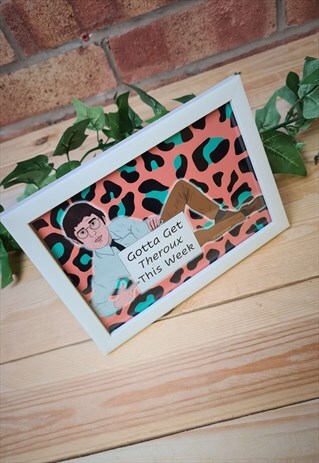 LOUIS THEROUX PICTURE FRAME