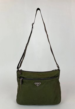  Prada Vintage Bag 90s Nylon Shoulder Crossbody Messenger