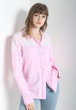 Vintage Calvin Klein Blouse Shirt Pink