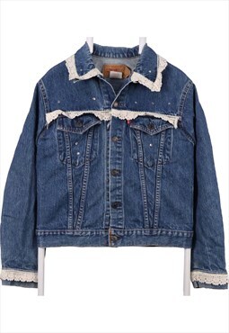 Vintage 90's Levi's Denim Jacket Denim Button Up Long