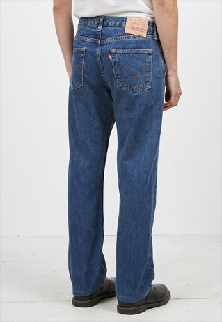 VINTAGE BLUE LEVI'S 751 02 FIT DENIM JEANS