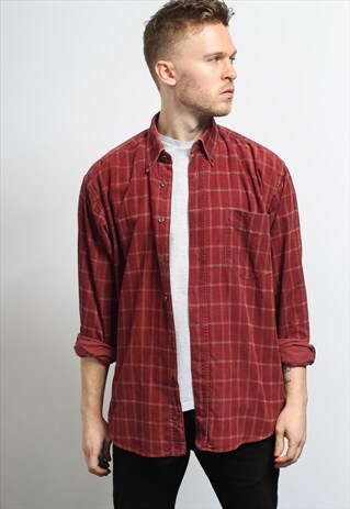 VINTAGE CORDUROY CORD SHIRT