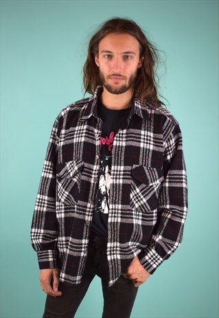 VINTAGE 90'S CHECKED SHIRT