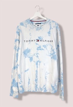 Vintage Tommy Hilfiger Sweatshirt DIY in White L