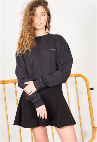 VINTAGE 90'S REEBOK CROP SWEATSHIRT / S0224