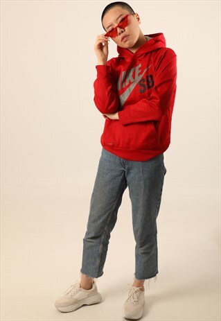 VINTAGE NIKE SB PRINTED SPELL OUT SWEATSHIRT