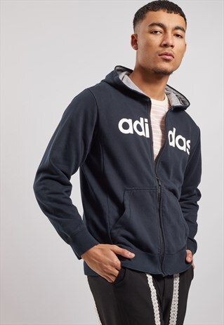VINTAGE ADIDAS ZIP-UP HOODIE