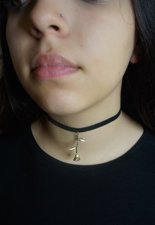 VINTAGE ROSE GOLD CHOKER